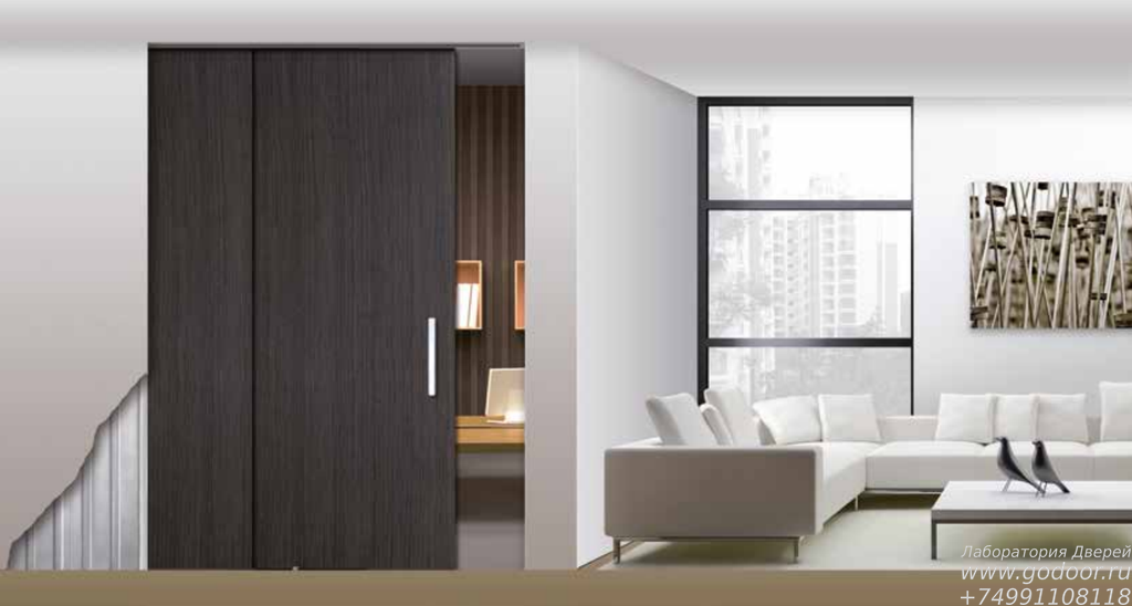 Parallelo Wood Plus Penal Dlya Teleskopicheskoj Razdvizhnoj Dveri Do Potolka