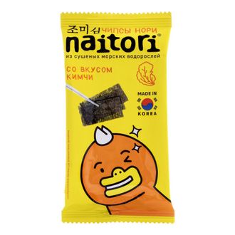 Чипсы нори со вкусом кимчи, 3г (Naitori)