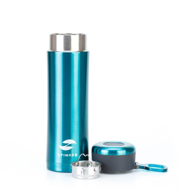 Термокружка Stinger 0.42L Изумрудный Металлик