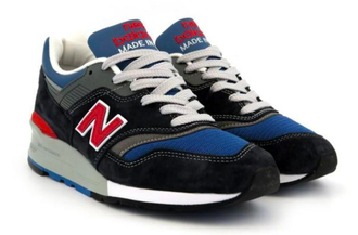 New Balance 997 Синие с красным (41-45)  Арт.096FA