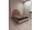 Кровать "Ксю" графитового цвета