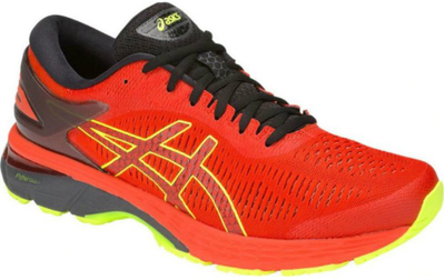 Asics Gel-Kayano 25 Красные с желтым