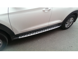 Пороги OEM на Hyundai Tucson (2018-2021)