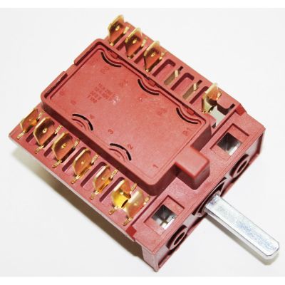 Переключатель конфорки Лысьва 7 поз. коричневый EP217