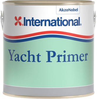 Грунт «International YACHT PRIMER» однокомпонентный для всех материалов ВЫШЕ ВАТЕРЛИНИИ (СЕРЫЙ 0.75 и 2.5 ЛИТРА)