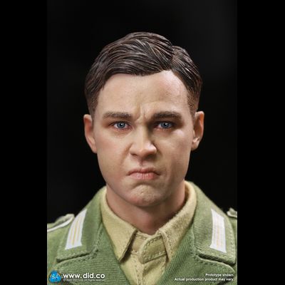 Немецкий пулеметчик африканского корпуса Биалас - КОЛЛЕКЦИОННАЯ ФИГУРКА 1/6 WWII German Africa Corps WH MG34 Gunner  – Bialas (D80158) -  DID