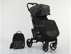 Детская коляска BABALO 2024 FUTURE Серебряные полосы