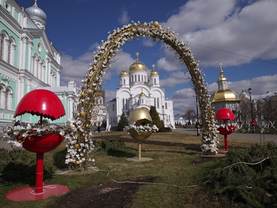 ДИВЕЕВО "Светлая Пасха у батюшки Серафима в Дивеево"