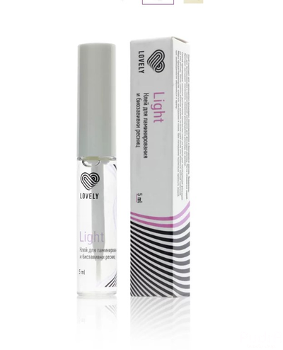 Lovely Клей для ламинирования ресниц Light, 5 мл