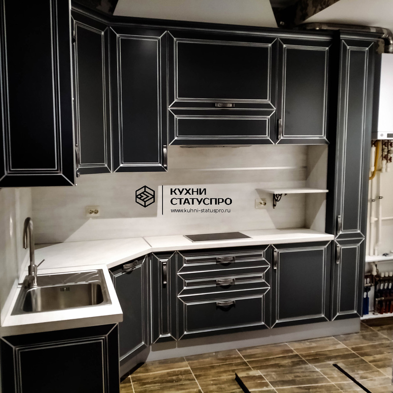 Кухня с патиной