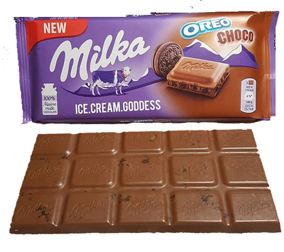 Шоколад Milka Oreo Brownie