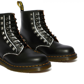 БОТИНКИ DR. MARTENS (ДОКТОР МАРТИНС) 1460 STUD ЧЕРНЫЕ