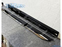 Молдинги Toyota Land Cruiser 300 черные