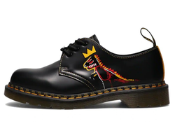 Полуботинки Dr Martens 1461 Basquiat Black Smooth