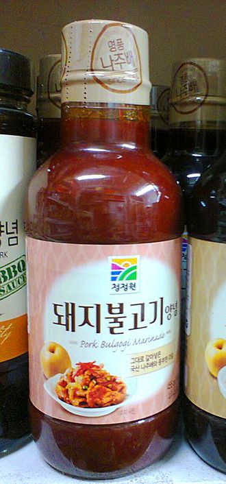 Соус-маринад "Пулькоги" для свинины 560г (Корея)