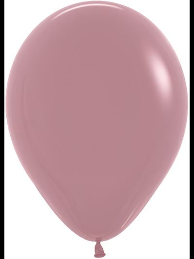 Воздушный шар тёмно-розовый пастель