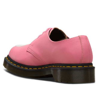 БОТИНКИ DR. MARTENS 1461 GERANIUM HEART PINK & WHITE РОЗОВЫЕ