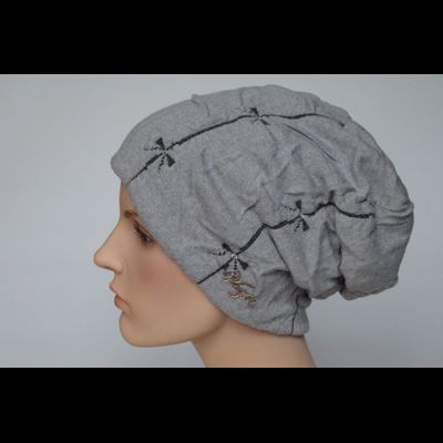 Серый женский берет vizio 5210 италия коллекция беретов серого цвета зима 2015