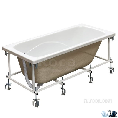 Акриловая ванна Roca Line 170 х 70 см ZRU9302924, прямоугольной формы