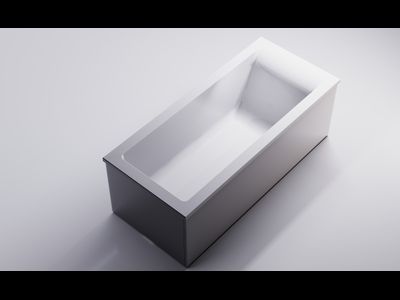 Astra-Form ванна Нейт Solid Surface 170/75 см белая матовая