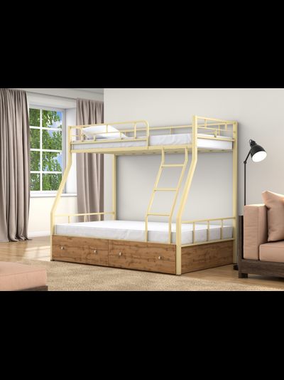 Двухъярусная кровать Раута слоновая кость