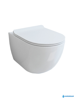 Подвесной унитаз Esbano Gardena, белый