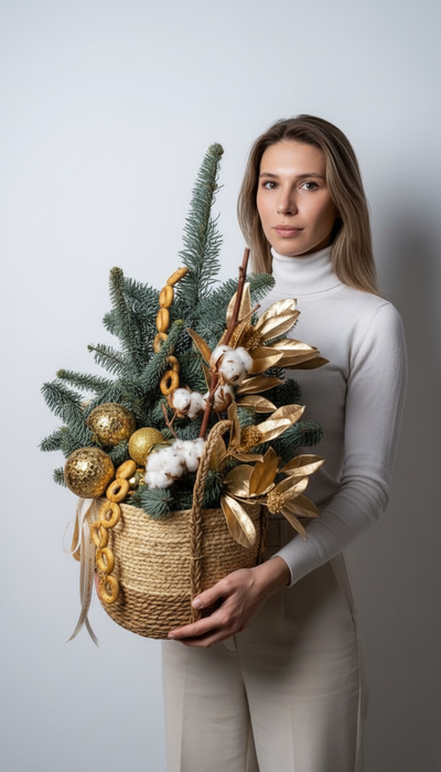 Новогодняя композиция № 1119