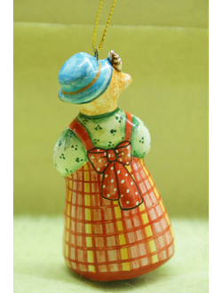 Коровка в шляпе