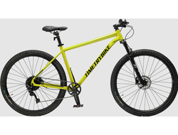 Горный велосипед Timetry TT251 10ск 27.5" желто-зелёный рама 16"