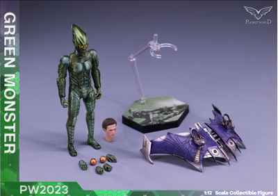 Зеленый Гоблин, Норман Осборн (Уиллем Дефо, "Человек-Паук") - КОЛЛЕКЦИОННАЯ ФИГУРКА 1/12 green monster (PW2023) - PWTOYS