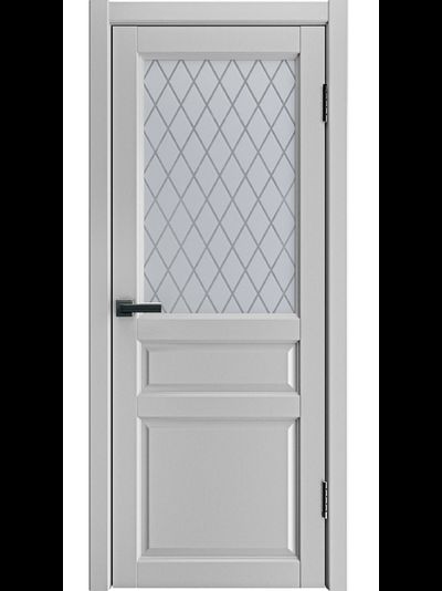 Дверь ДО Классика 3Ф со стеклом манхэттен