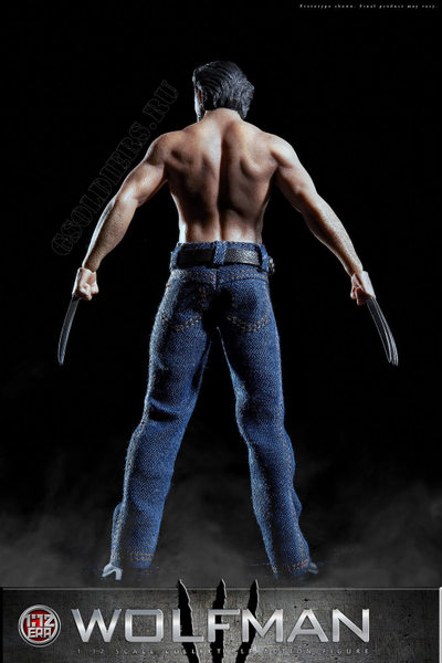 Росомаха, Логан, Люди Икс, Марвел фигурка 1/12 The Wolfman, Wolverine, Logan, X-Men,  Marvel (EA001)