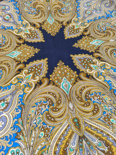 Павловопосадский платок Февраль 715-15