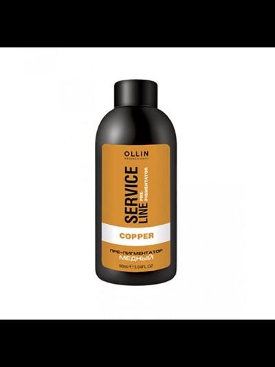 OLLIN Service Line Флюид-препигментатор медный, 90 мл