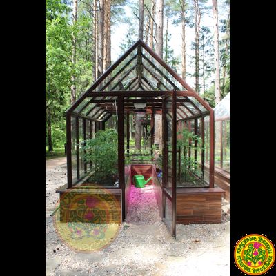 Базовая комплектация теплицы оранжереи ДЖУЛЬЕТА размером 4000 х 2500 мм