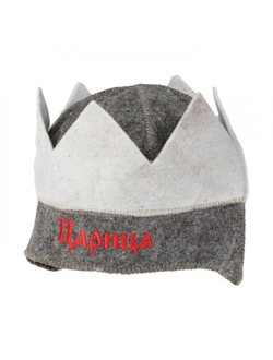 Шапка для бани "корона"