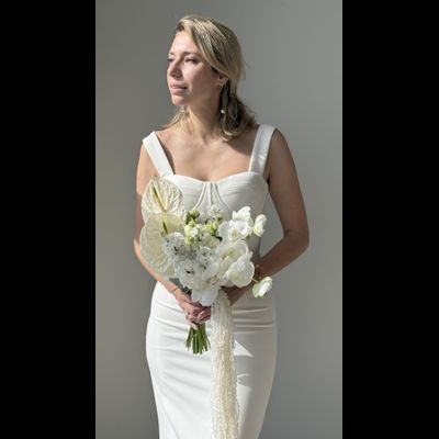 Букет невесты &amp; Бутоньерка 1332