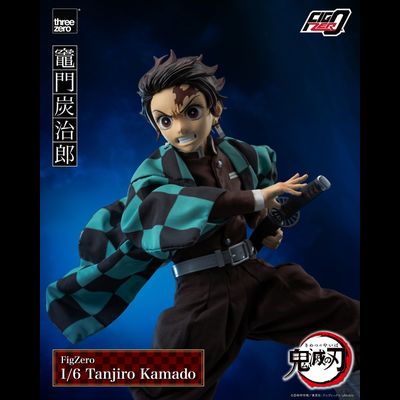 Танджиро Камадо ("Клинок, рассекающий демонов") - Коллекционная фигурка 1/6 Demon Slayer Tanjiro Kamado (3Z06670W0) - Threezero