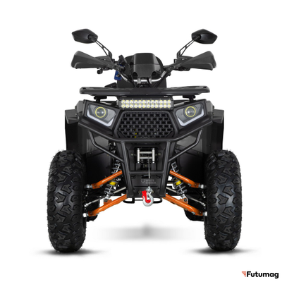 Бензиновый квадроцикл WHITE SIBERIA BARS 200CC PRO Черный