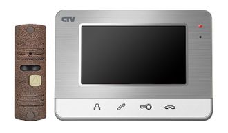 Комплект цветного видеодомофона CTV-DP401