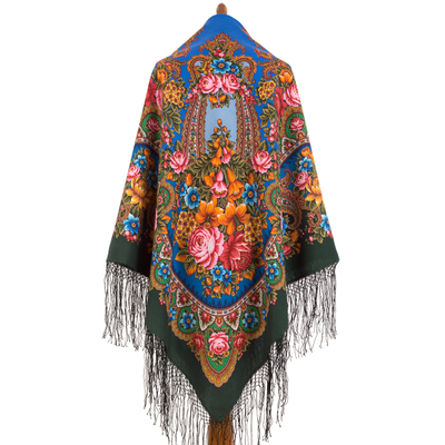 Павловопосадский платок Вдохновение 371-9