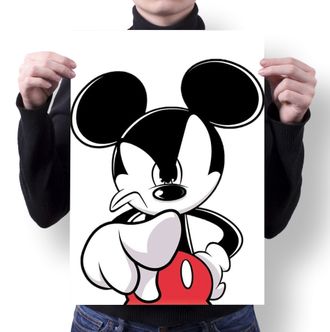 Плакат Mickey Mouse, Микки Маус № 11.
