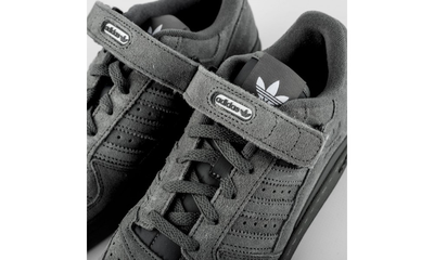 Кроссовки Adidas Forum Low Suede Grey зимние