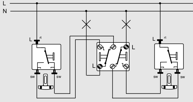 Wechselschaltung Welches Kabel, 5 Adriges Kabel Lampe Und Steckdose Anschliessen