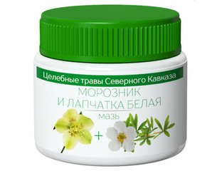 "Морозник и лапчатка белая" мазь- купить от производителя недорого.