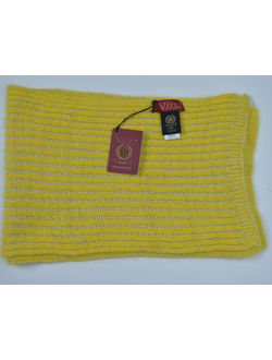 Шарф желтый Vizio Италия ангора