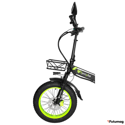 Электровелосипед SYCCYBA F10 зеленый