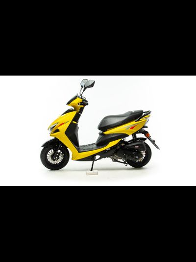 Скутер Motoland FS желтый