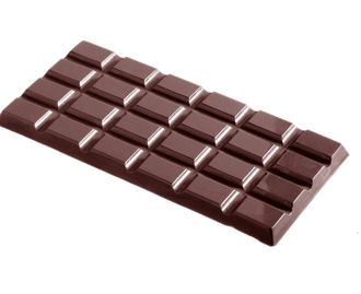 CW2017 Поликарбонатная форма Шоколадная плитка (100 гр) Chocolate World, Бельгия