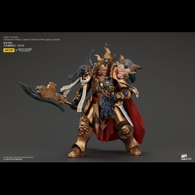 Константин Вальдор, генерал-капитан Легио Кустодес (Warhammer Horus Heresy) - КОЛЛЕКЦИОННАЯ ФИГУРКА 1/18 Legio Custodes Constantin Valdor Captain-General of the Legio Custodes (JT00942) - JOYTOY